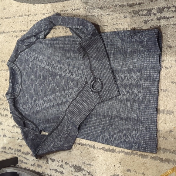 Lululemon Rest Less Pullover Heathered Black - Picture 8 of 9